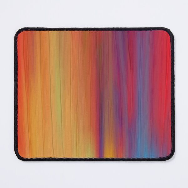 WATERCOLOR PRIMARY LINES Mouse Pad