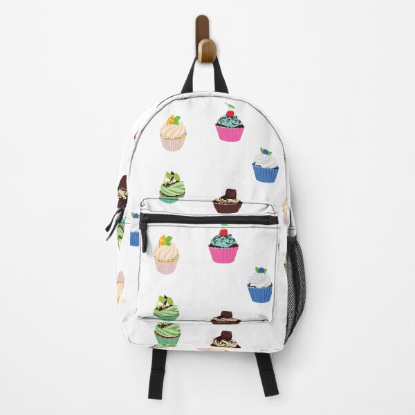 Item preview, Cupcake Sticker Pack - Cupcake Lovers (cherry, kiwi, blueberry, chocolate, orange) designed and sold by CaitU.