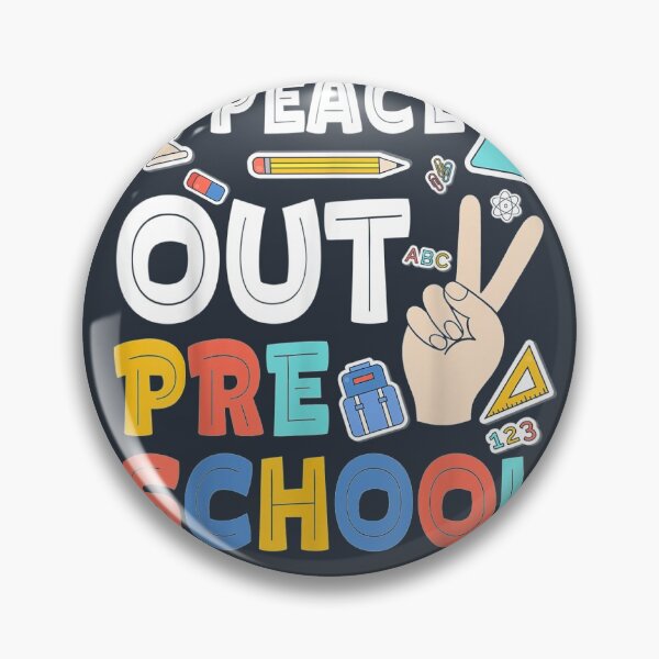 Item preview, Peace Out Preschool Graduation designed and sold by BanDicker.
