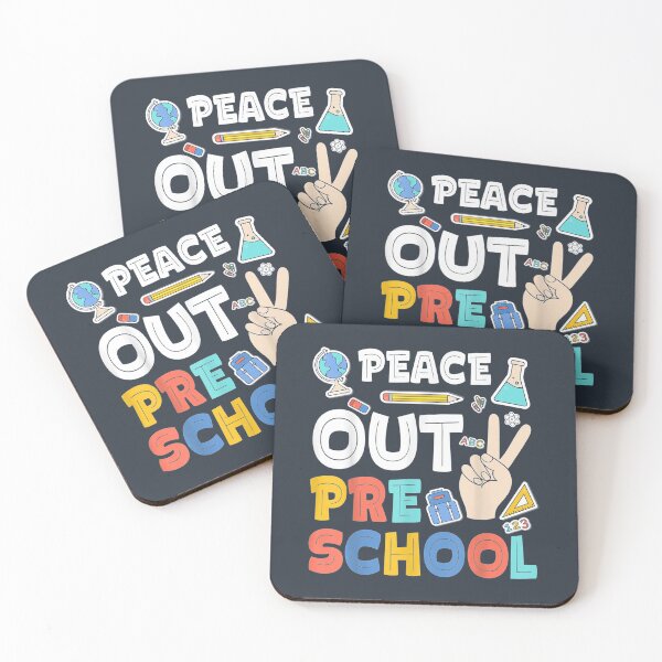Item preview, Peace Out Preschool Graduation designed and sold by BanDicker.