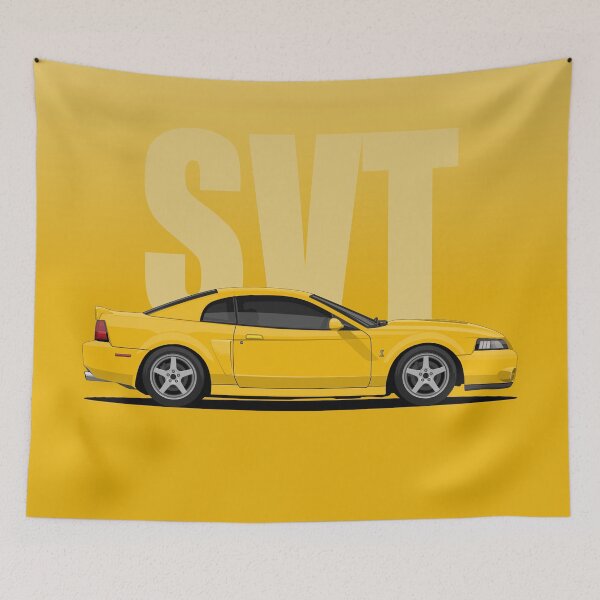 Item preview, Mustang SVT cobra Zinc Yellow designed and sold by ElseWorldDesign.