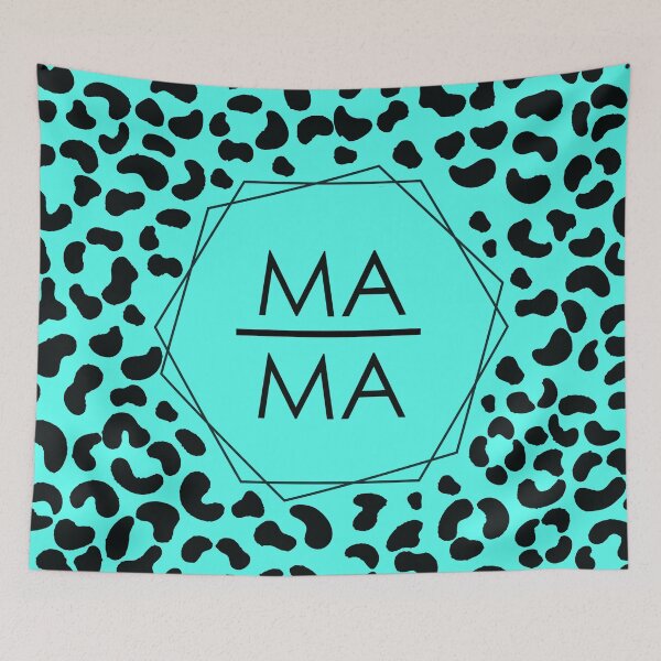 Item preview, MaMa hexagon scattered tiger stripes designed and sold by Shawa Shop.
