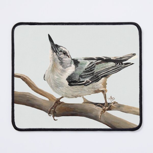 Item preview, White-breasted Nuthatch designed and sold by Angeles M. Pomata.