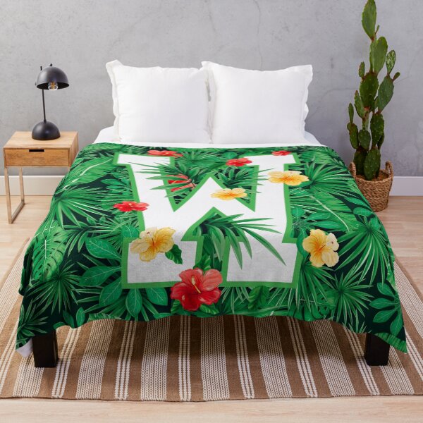Item preview, Capital Letter W Alphabet Monogram Initial Flower Gardener designed and sold by GrandeDuc.