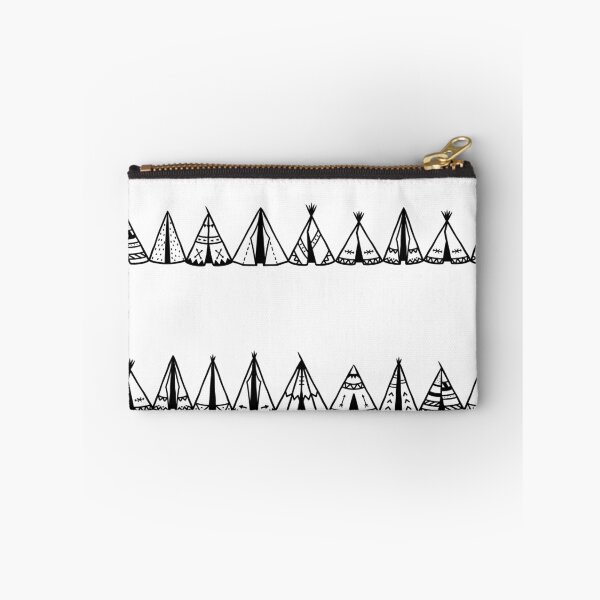 Item preview, Pattern of tipi 3. Black on white. designed and sold by Alla Rinchino.