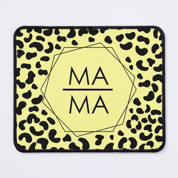 Item preview, MAMA surrounded by tiger pattern designed and sold by Shawa Shop.