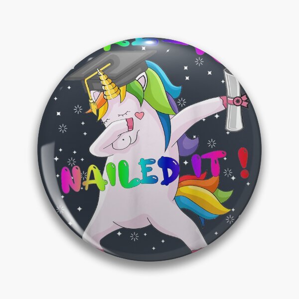 Item preview, Unicorn Graduation Nailed Gift  designed and sold by BanDicker.