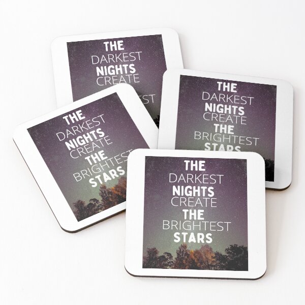 Item preview, The Darkest Nights Create The Brightest Stars designed and sold by dr-tars.