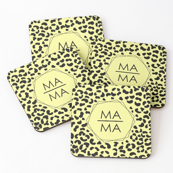 Item preview, MAMA surrounded by tiger pattern designed and sold by Shawa Shop.