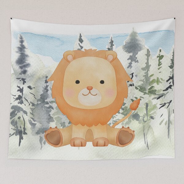 Item preview, Cute Little Lion designed and sold by Product  Stella.