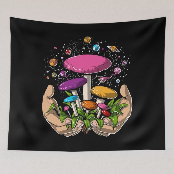 Item preview, Psychedelic Magic Mushrooms designed and sold by underheaven.
