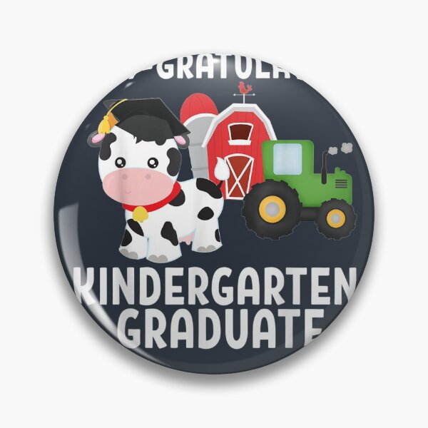 Item preview, Kindergarten Graduate Barnyard Tractor Graduation designed and sold by BanDicker.