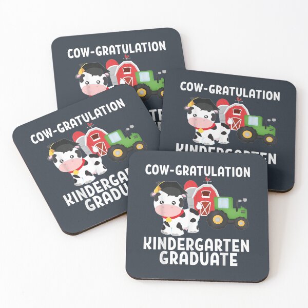 Item preview, Kindergarten Graduate Barnyard Tractor Graduation designed and sold by BanDicker.
