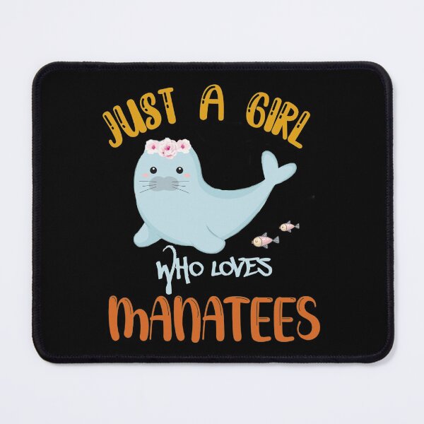 Item preview, JUST A GIRL WHO LOVES MANATEES  designed and sold by sssweetness.