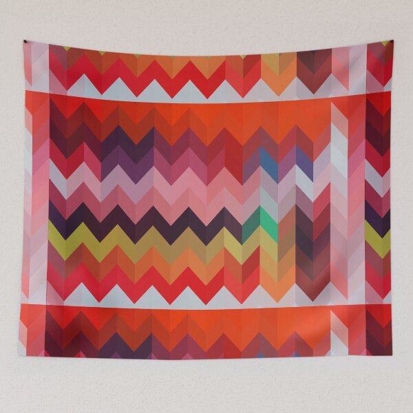 Item preview, ORANGE ZIG ZAG designed and sold by EDDESIGNFORFUN.
