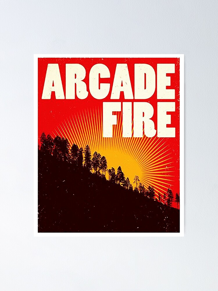 Arcade Fire Poster For Sale By Renitamigta Redbubble