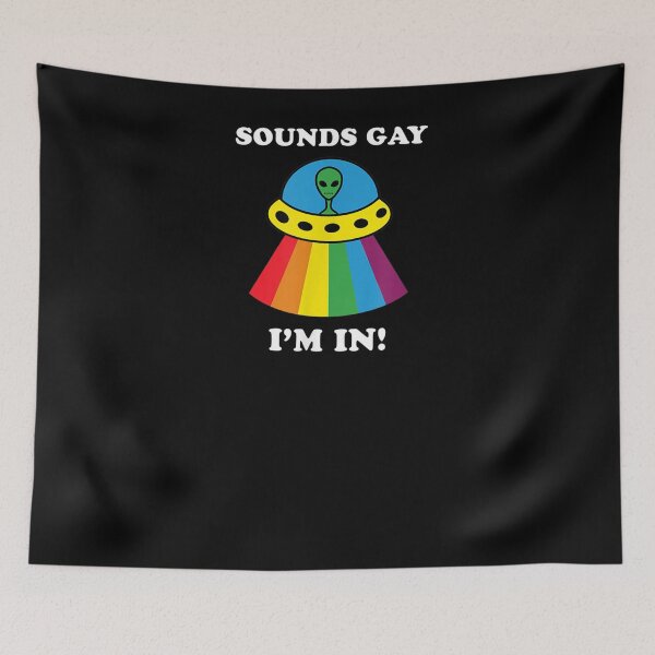 Item preview, Gaylien Sounds Lgtbq designed and sold by aliceshe.