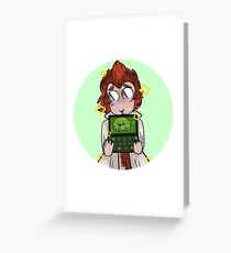 leon and alter ego Greeting Card