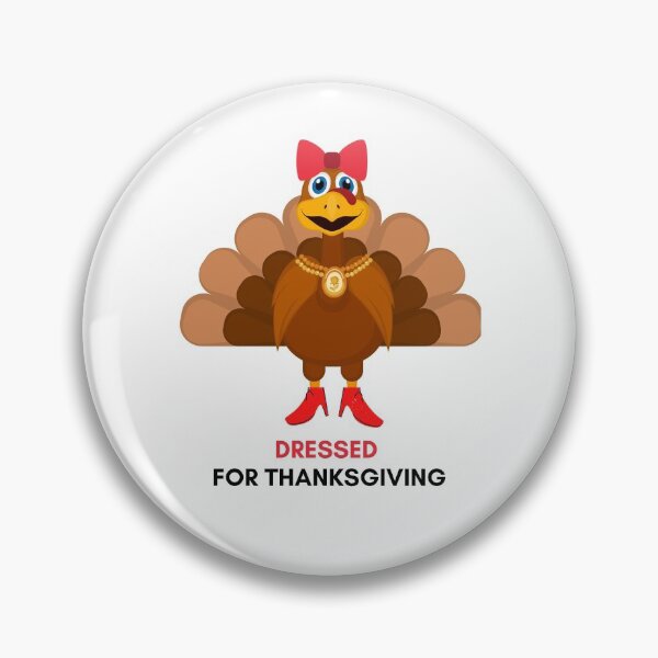 Item preview, Dressed for thanksgiving turkey designed and sold by Linda La Guardia.