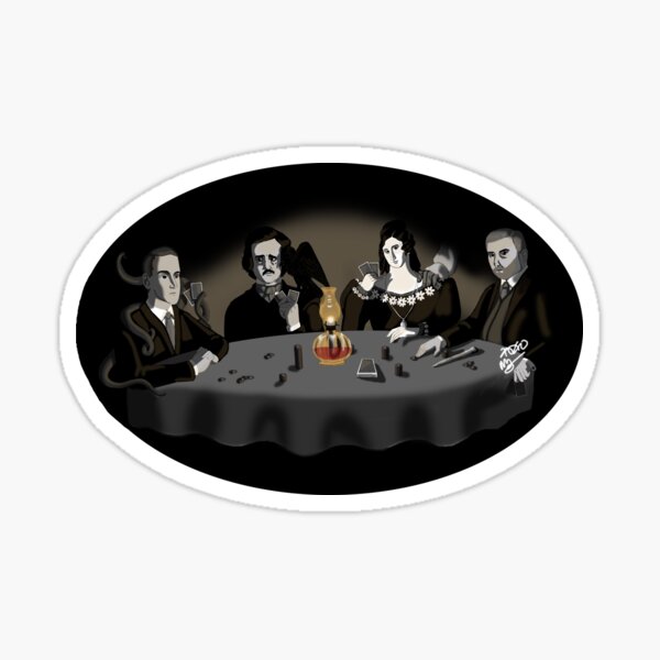 Horrific Game of Poker V. 2 Sticker