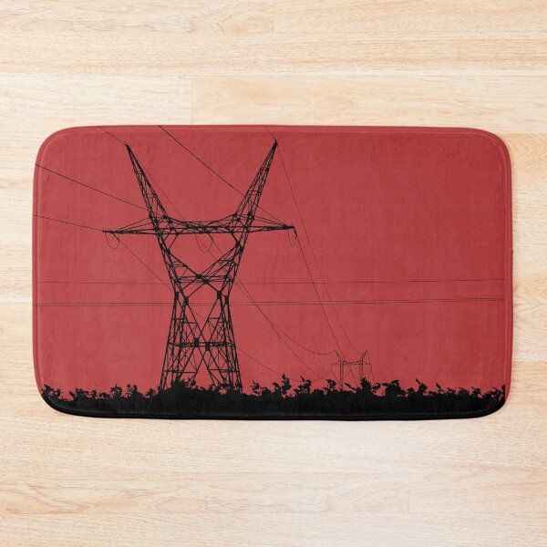 Item preview, Electric HT transmission towers art designed and sold by EngineersArt.