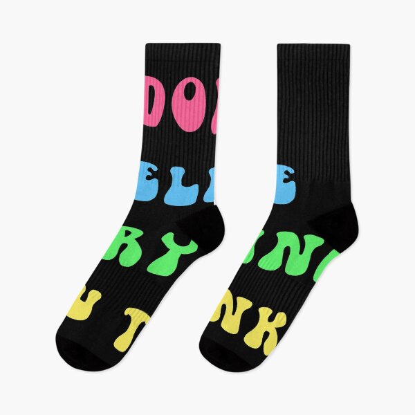 Item preview, Don't Believe Everything You Think - Retro designed and sold by NobodysHero.