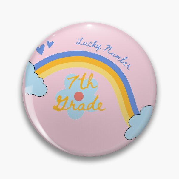 Item preview, Lucky number 7. Seventh grade vibes designed and sold by mayankg1100.