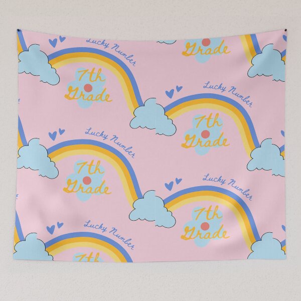 Item preview, Lucky number 7. Seventh grade vibes designed and sold by mayankg1100.