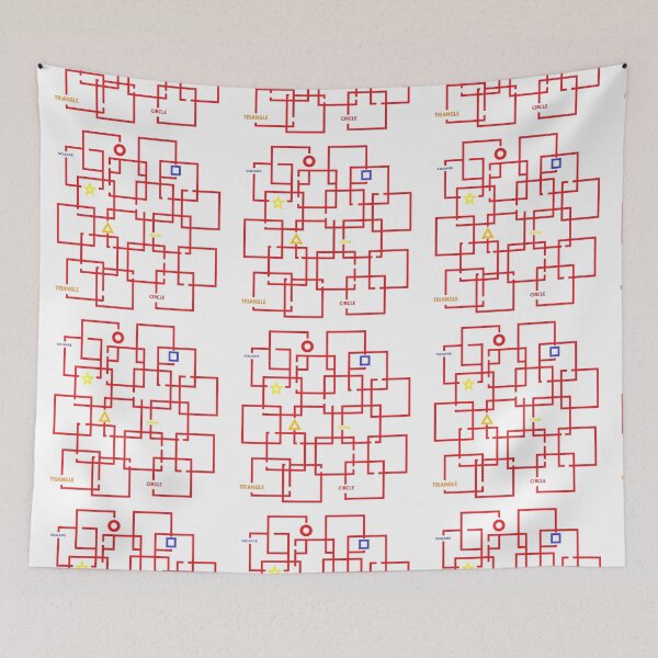 Item preview,  labyrinth red shape transparent designed and sold by miaterinka.