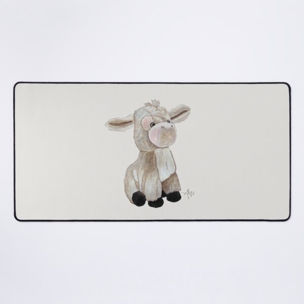 Item preview, Cuddly Donkey Watercolor designed and sold by Angeles M. Pomata.