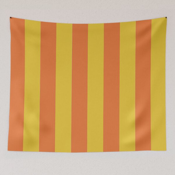 Item preview, Orange and Yellow Stripes - Retro designed and sold by NobodysHero.