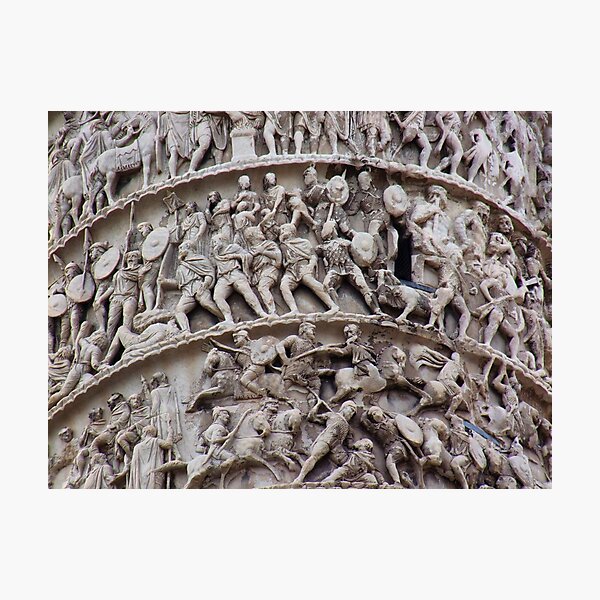 "Lazzaro" - an history written on the marble 2000 years long Photographic Print