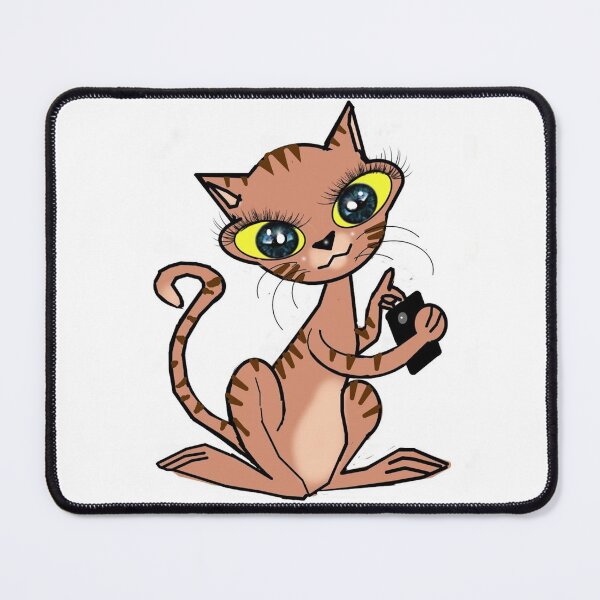 Item preview, Animal ( cat ) : playing a cell phone designed and sold by Shirley cute art .