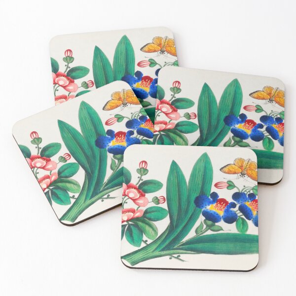 Item preview, Chinese vintage botanical art designed and sold by Artysannie.