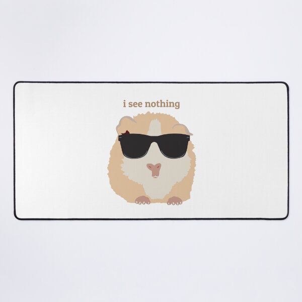 Item preview, I See Nothing - Hamster Wearing Sunglasses Design designed and sold by idovedesign.