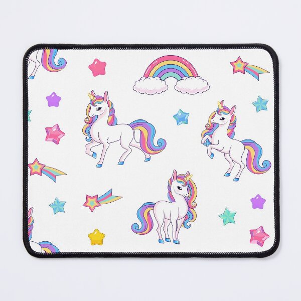 Item preview, Magical Rainbow Unicorn Sticker Set/ Magnet Set designed and sold by SplashNSplatter.