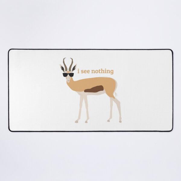 Item preview, I See Nothing - Antelope Wearing Sunglasses Design designed and sold by idovedesign.