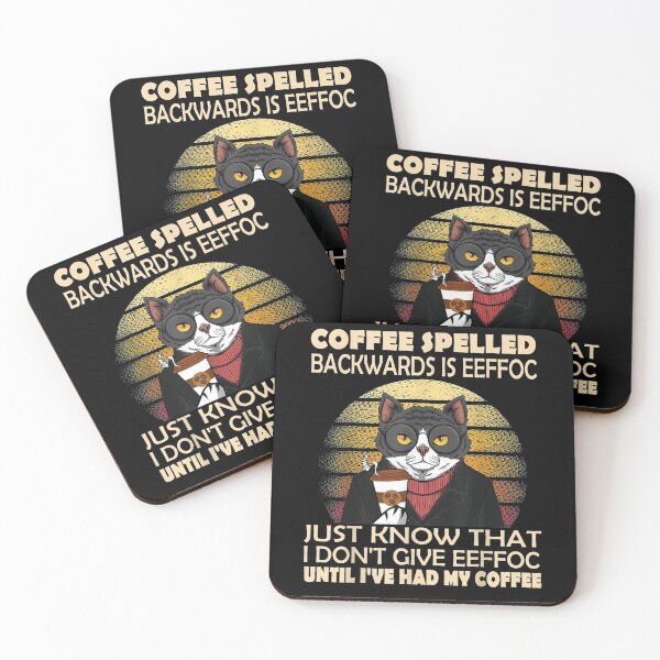 Item preview, Coffee Spelled Backwards designed and sold by aliceshe.