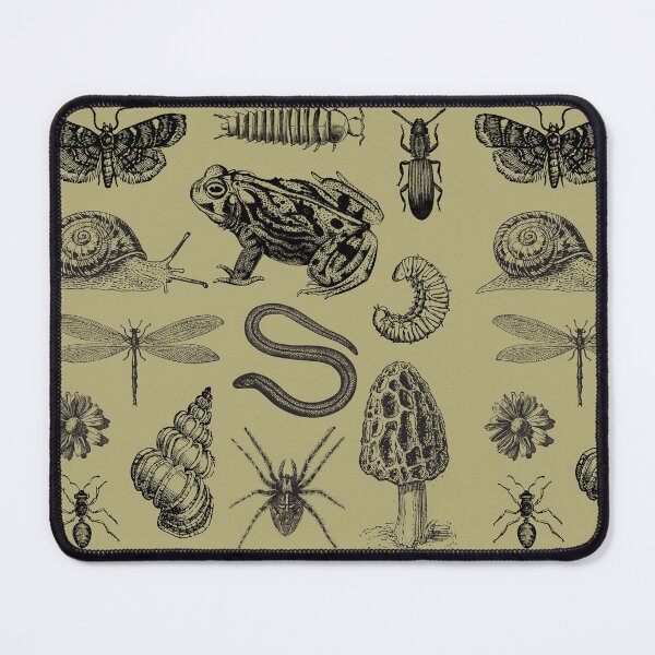 Item preview, Vintage Biology Nature Lover Collection: Frog, Mushroom, Snail, Moth Insects for Science and Natural History designed and sold by MinistryOfFrogs.