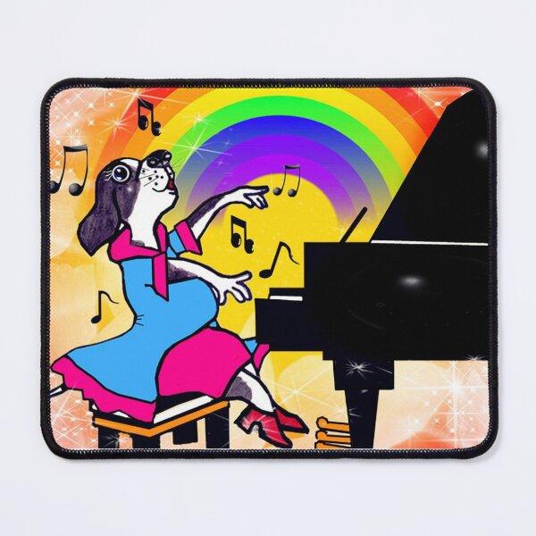 Item preview, Animal ( dog ) : Playing piano designed and sold by Shirley cute art .