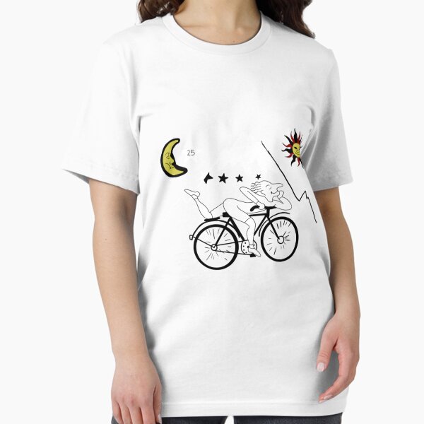 Vista previa del artículo con la obra «Camiseta clásica Día de la bicicleta», diseñado y vendido por KadinDenesik.