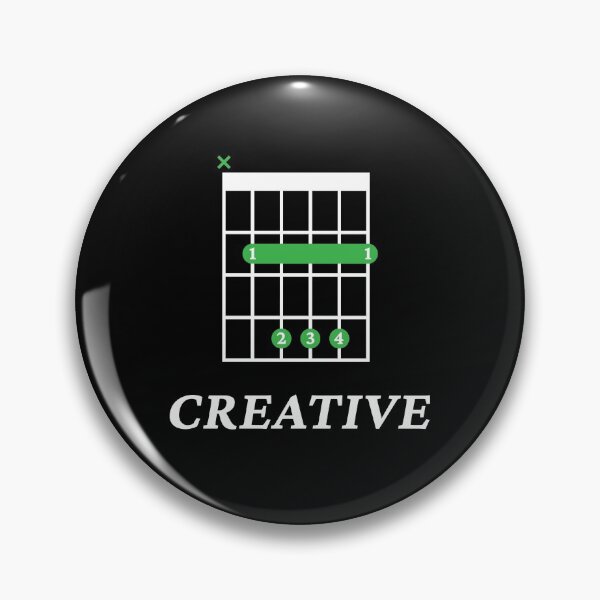 Item preview, B Creative B Guitar Chord Tab Dark Theme designed and sold by nightsworthy.
