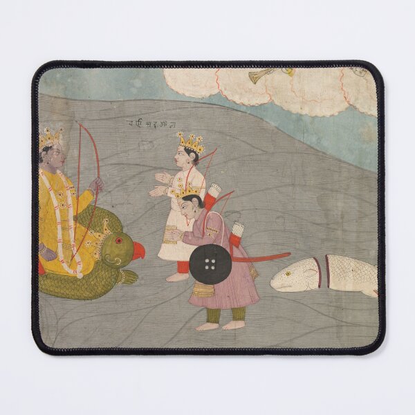 Item preview, Vanasura's Sons Submit to Krishna designed and sold by HinduArtGallery.