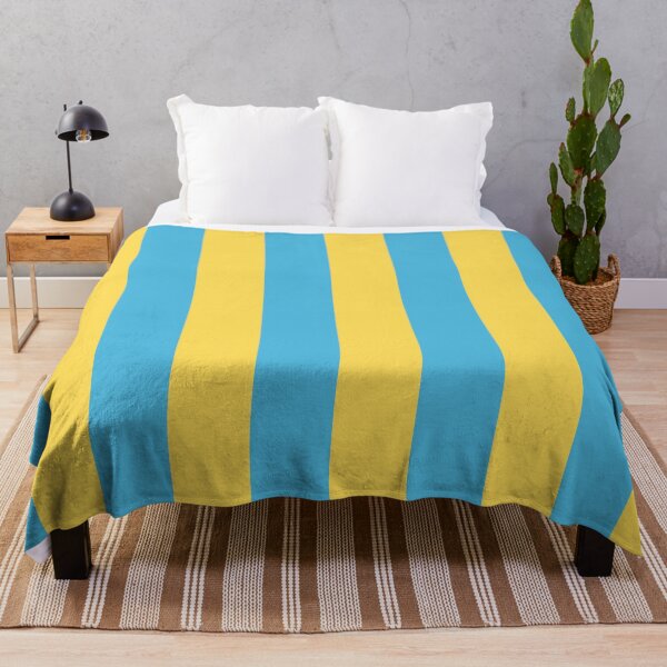 Item preview, Retro Mod Stripes - Yellow and Blue designed and sold by NobodysHero.