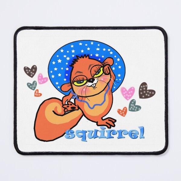 Item preview, Animal - Happy squirrel designed and sold by Shirley cute art .