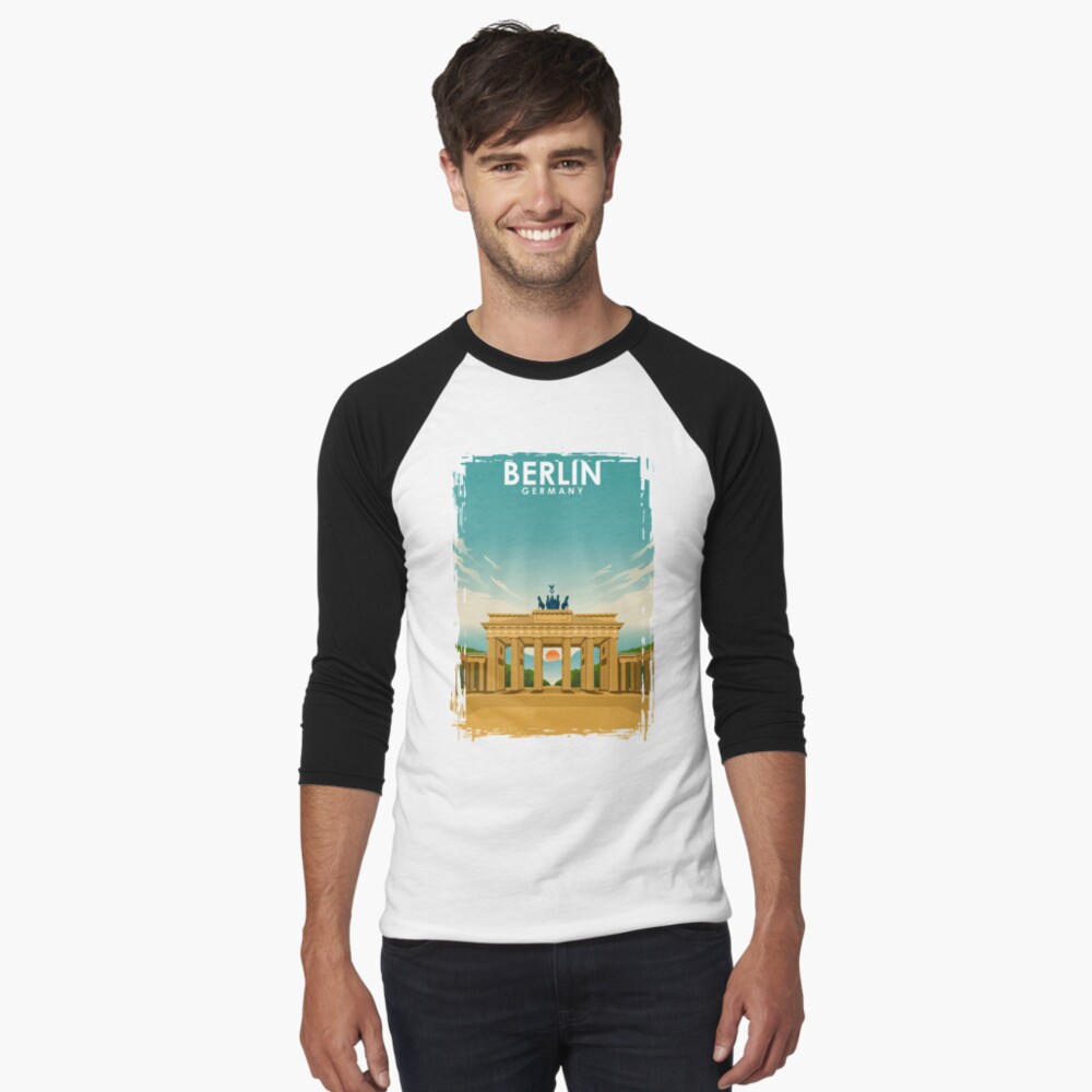 Artikel-Vorschau von Baseballshirt mit 3/4-Arm, designt und verkauft von jornvanhezik.