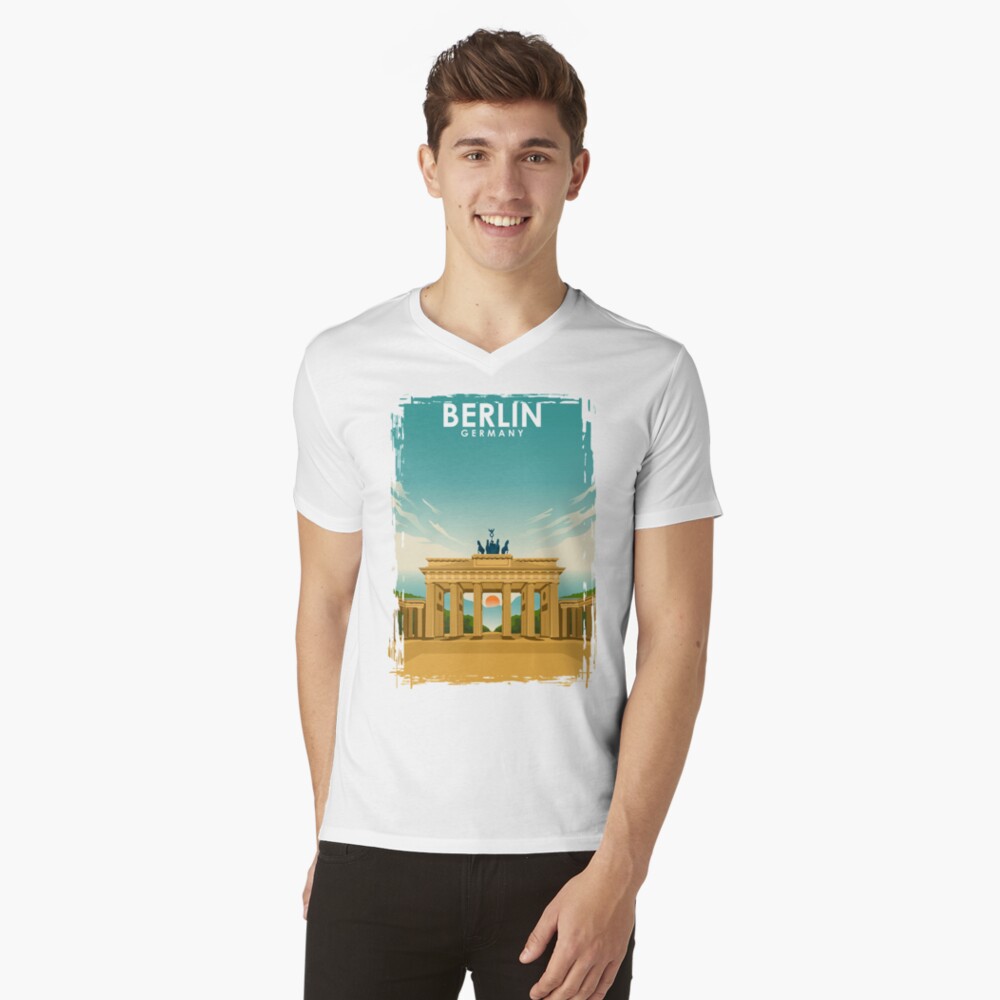 Artikel-Vorschau von T-Shirt mit V-Ausschnitt, designt und verkauft von jornvanhezik.