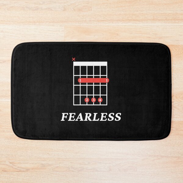 Artikelvorschau, B Fearless B Guitar Chord Tab Dark Theme entworfen und verkauft von nightsworthy.