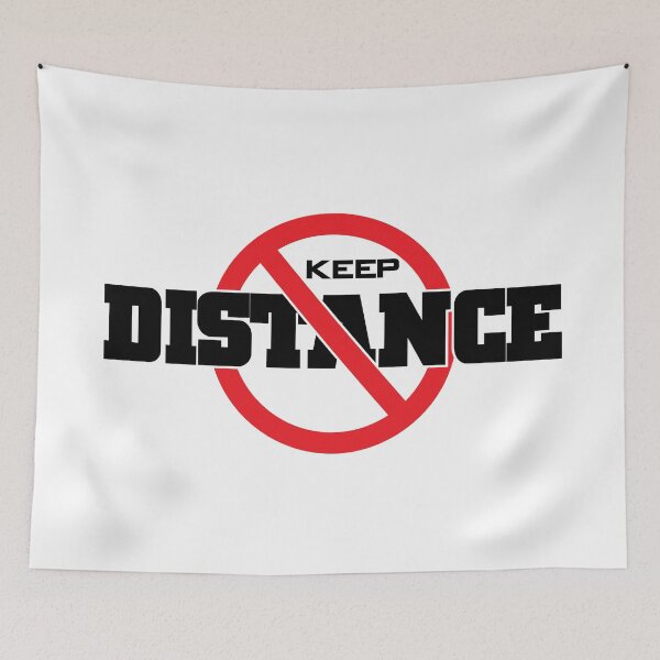 Item preview, Keep Distance designed and sold by flyersarena.