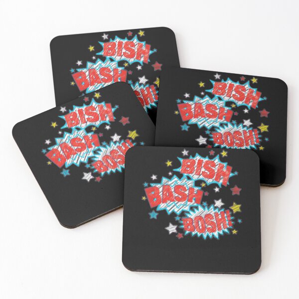 Item preview, Bish Bash Bosh - British Themed Chalkboard Art Design designed and sold by OskarKronberger.
